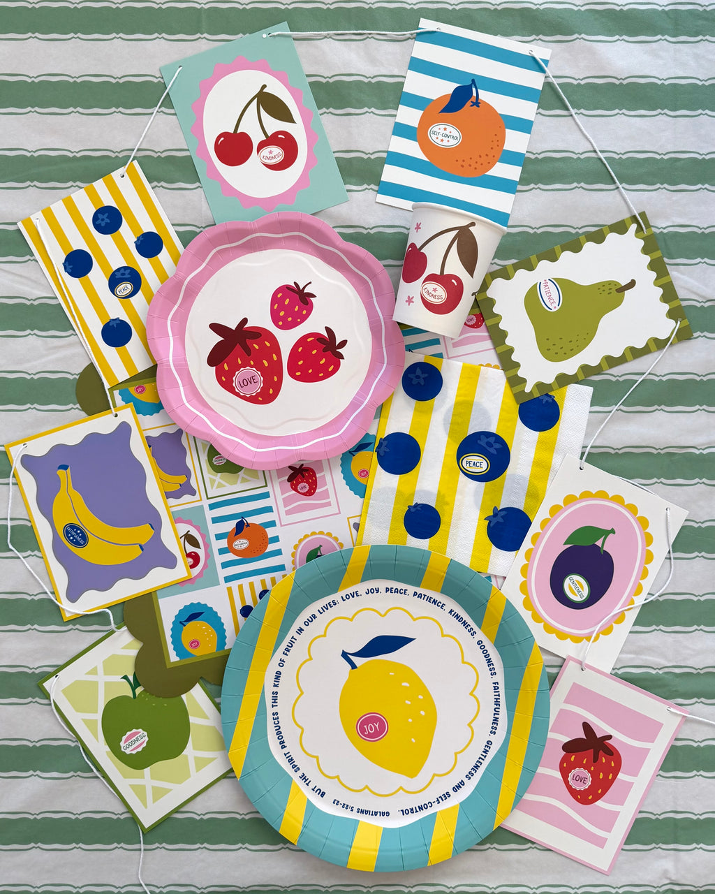 Fruit of the Spirit Placemat x10