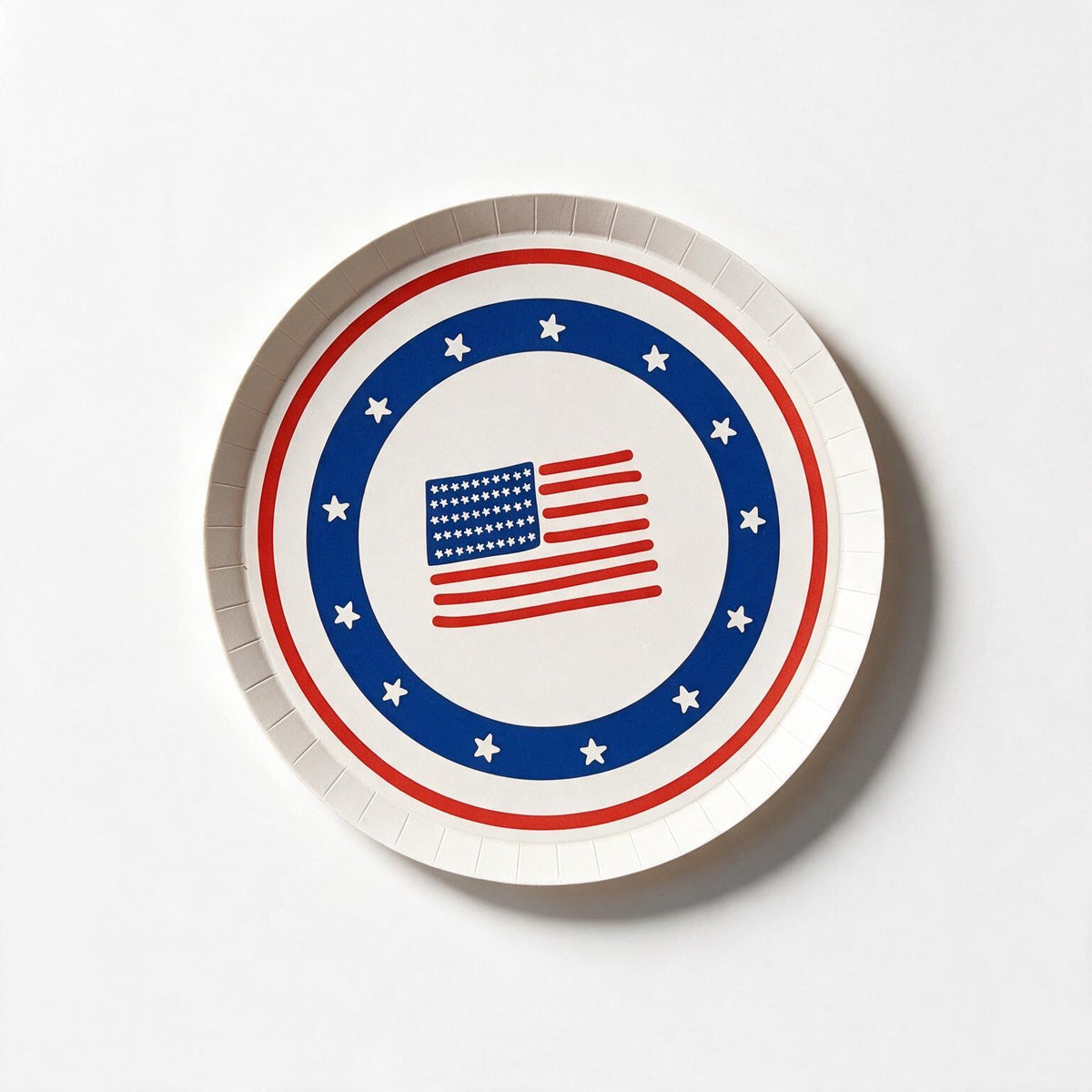 Stars & Stripes Dessert Plate x10