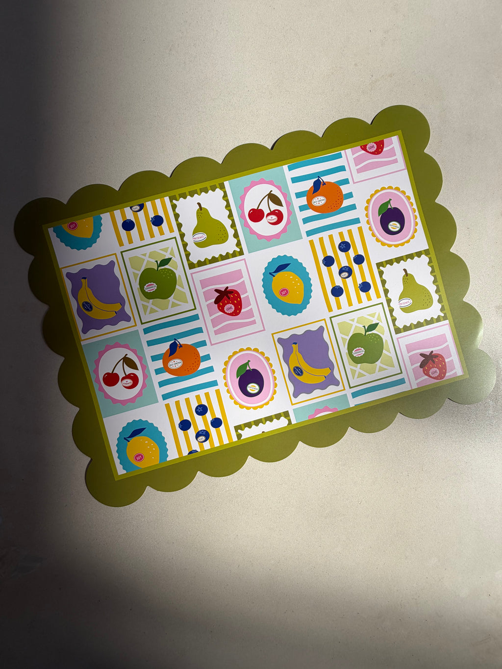 Fruit of the Spirit Placemat x10