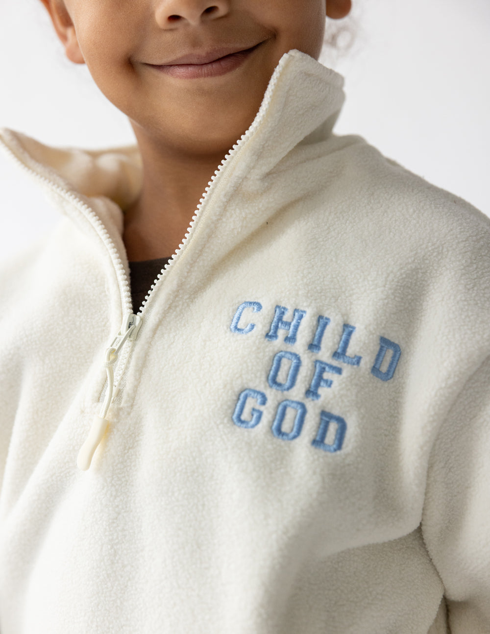 Child of God Fleece Kids Pullover by Elevated Faith