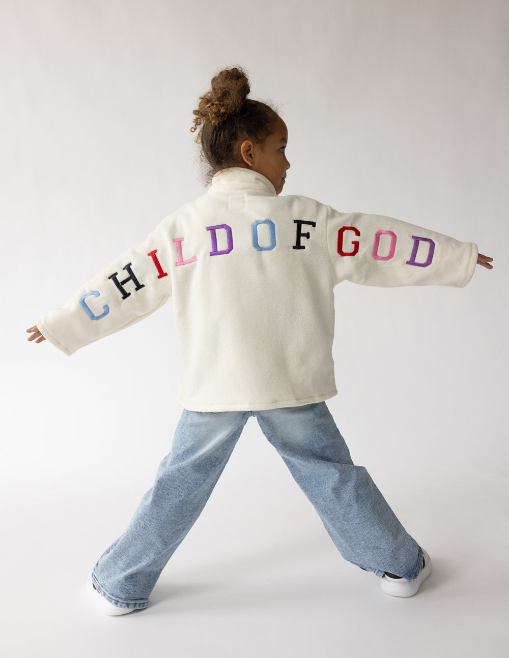 Child of God Fleece Kids Pullover by Elevated Faith
