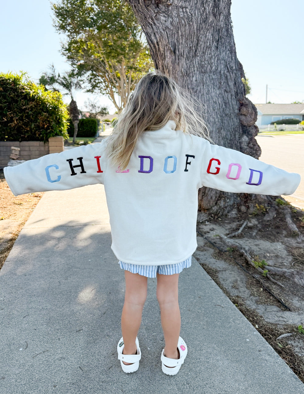 Child of God Fleece Kids Pullover by Elevated Faith