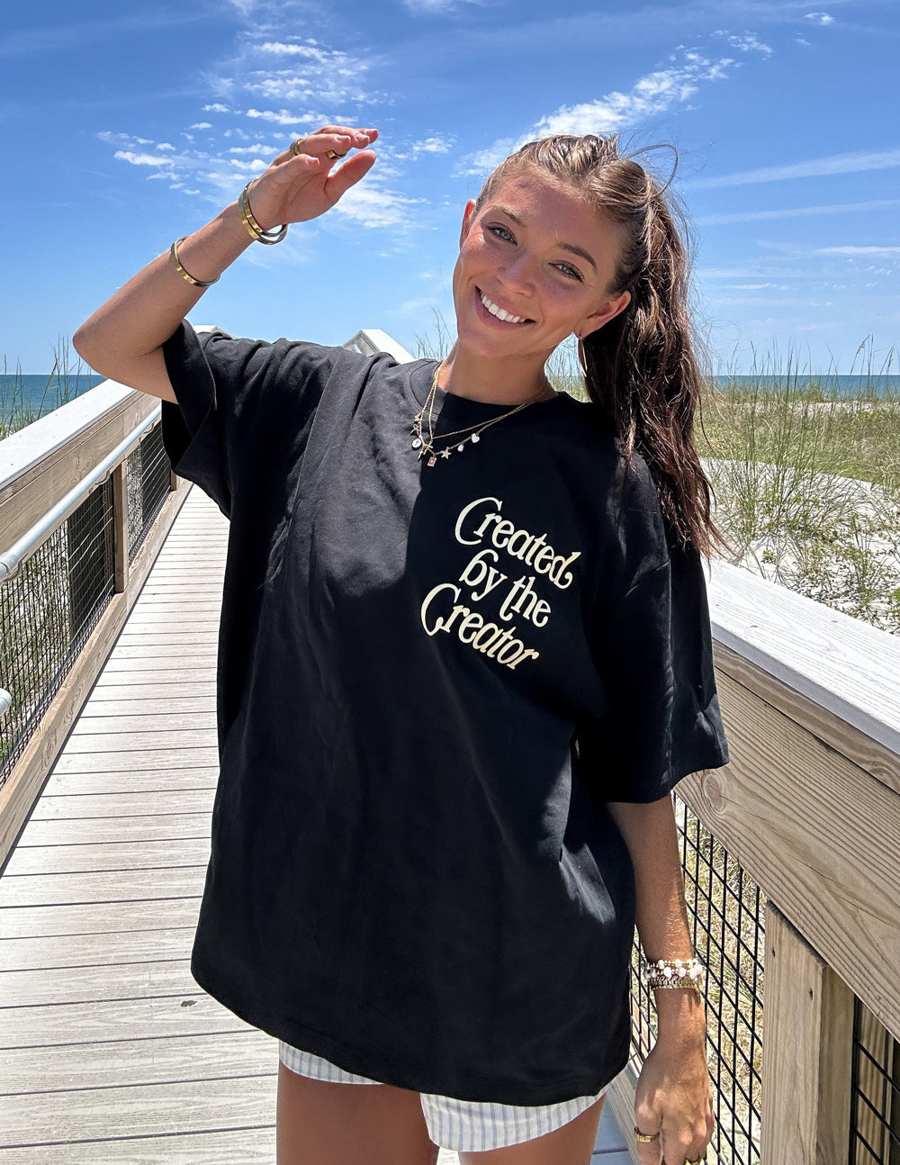 Created by the Creator Unisex Tee by Elevated Faith