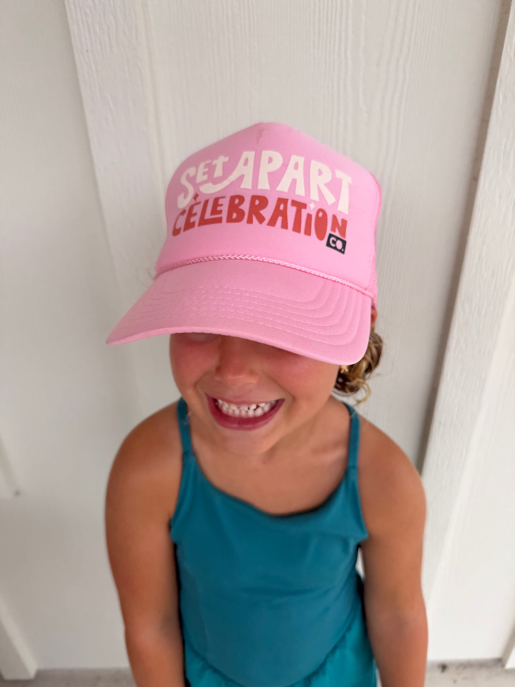 Set Apart Pink Trucker