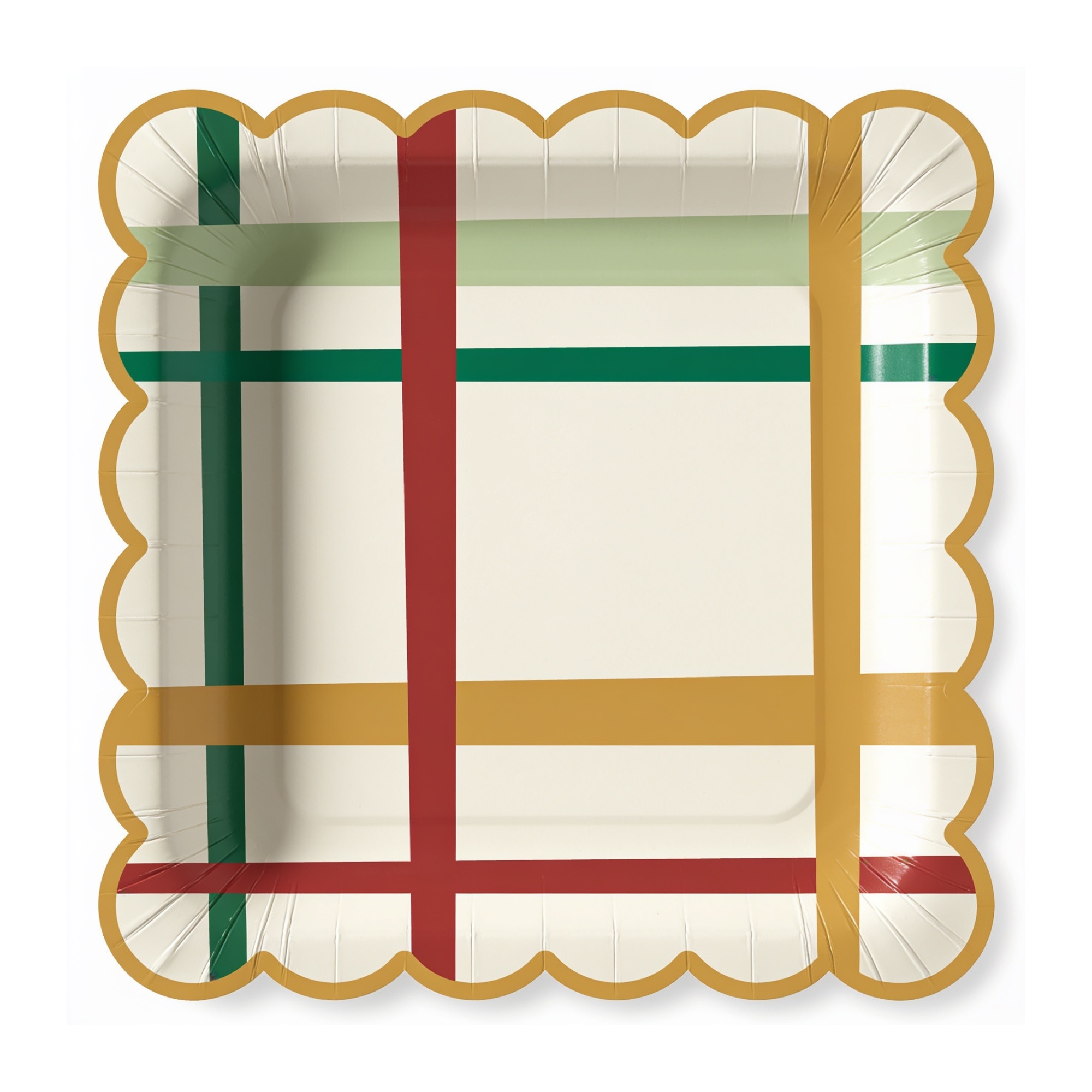 COMING SOON: Christmas Plaid Dinner Plate x 10