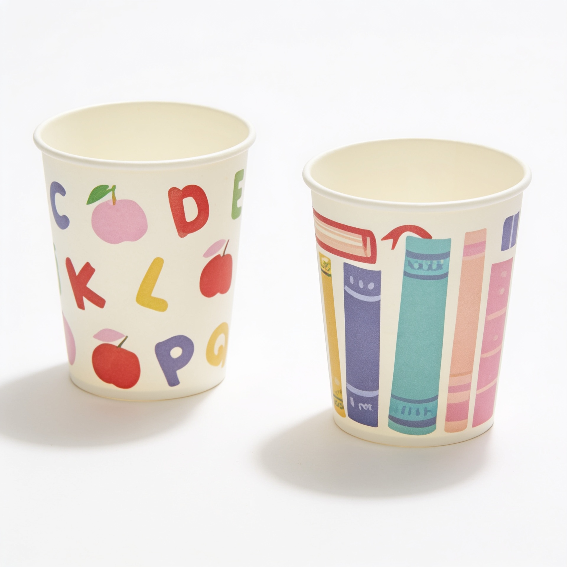 Back to School Paper Cup x10