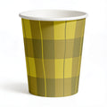 Preorder: Plaid Paper Cups x10