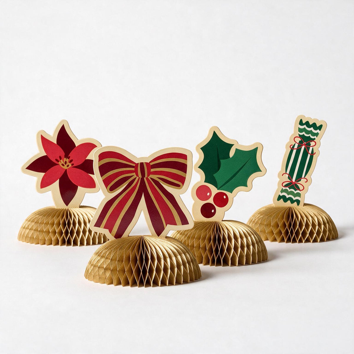 Preorder: Christmas Honeycomb Centerpieces