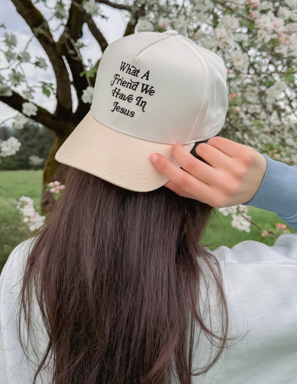 What a Friend in Jesus Trucker Hat by Elevated Faith