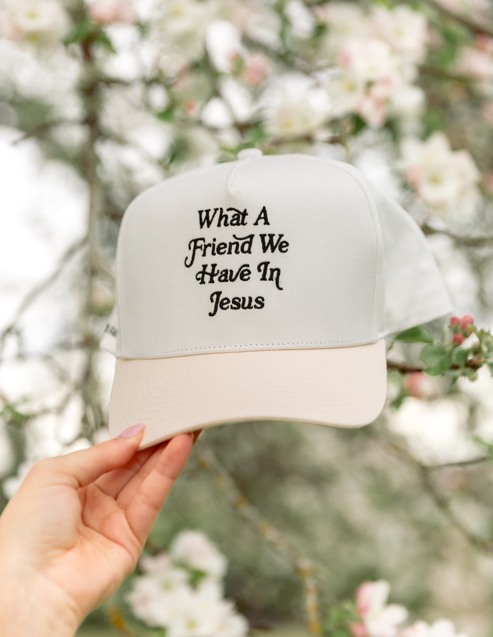 What a Friend in Jesus Trucker Hat by Elevated Faith