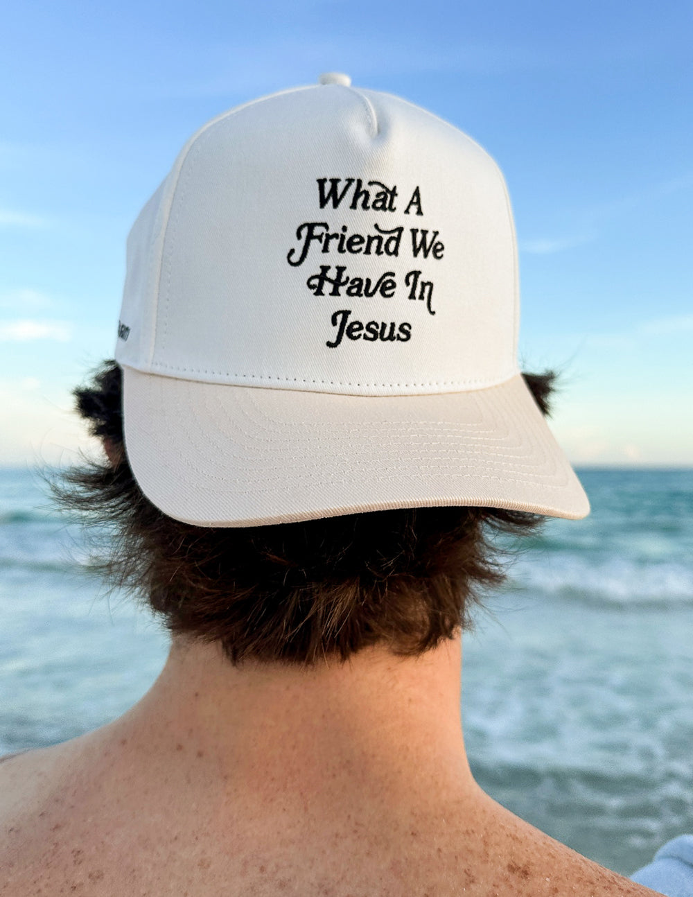 What a Friend in Jesus Trucker Hat by Elevated Faith
