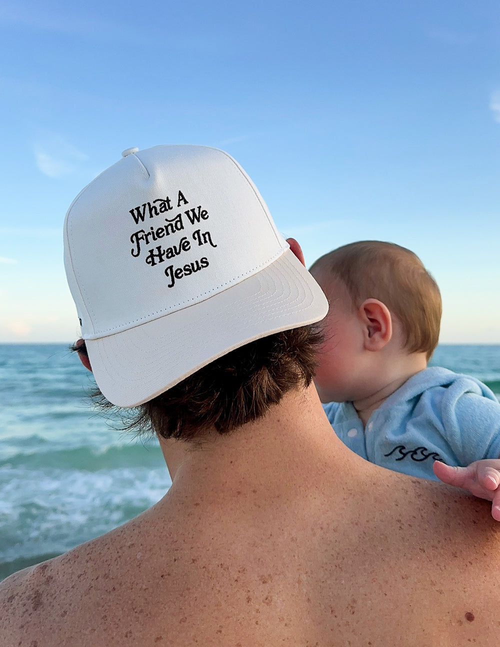 What a Friend in Jesus Trucker Hat by Elevated Faith