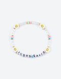 Jesus Saves Letter Bracelet by Elevated Faith