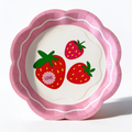 Strawberry LOVE Dessert Plate x10