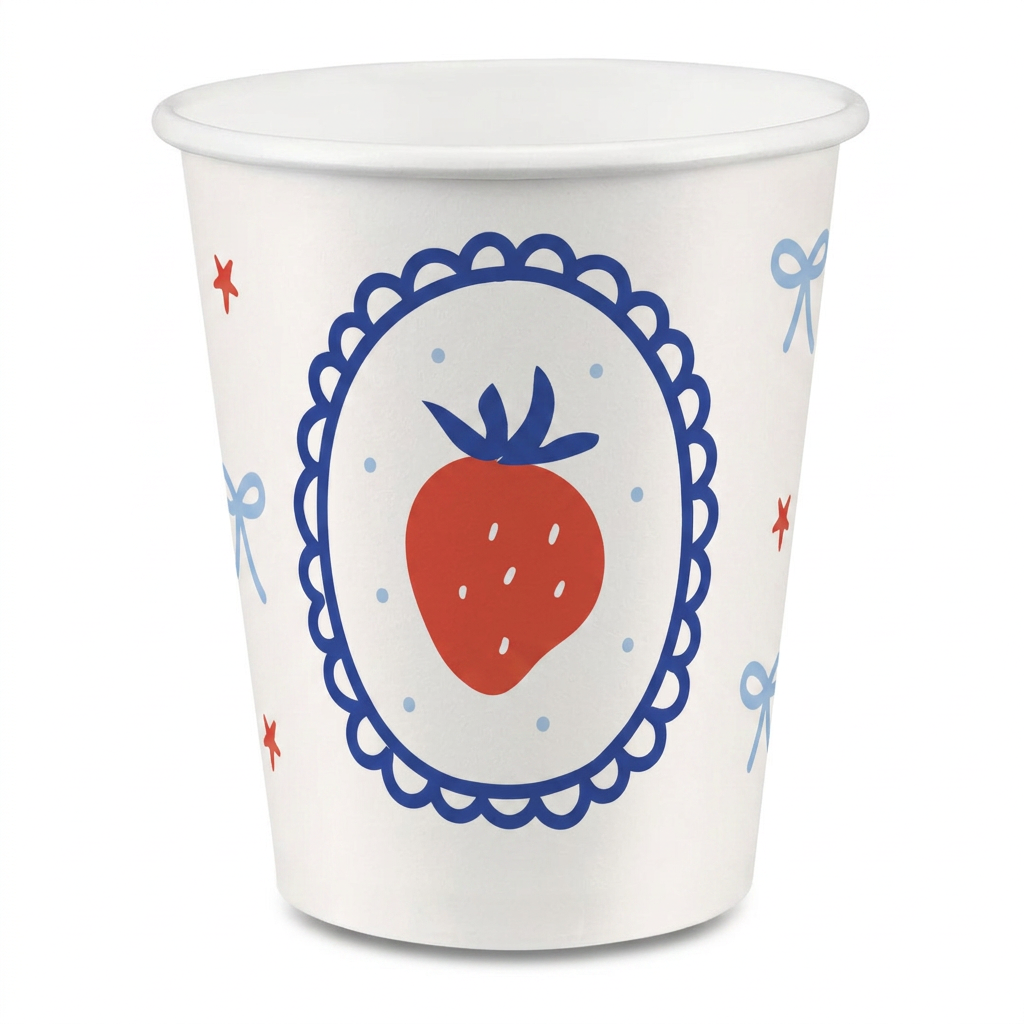 Americana Strawberry Cup x10