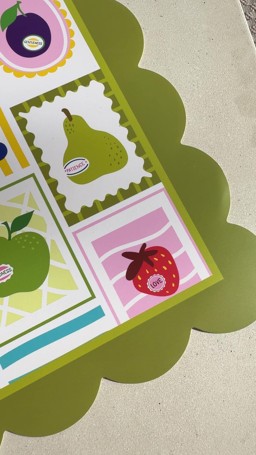 Fruit of the Spirit Placemat x10